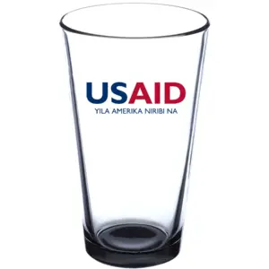 USAID Mampruli - 16 oz. Imported Pint Glasses