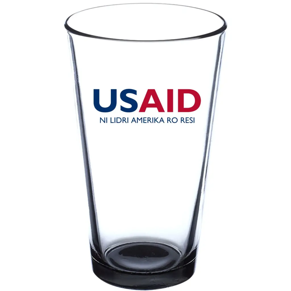 USAID Moru - 16 oz. Imported Pint Glasses