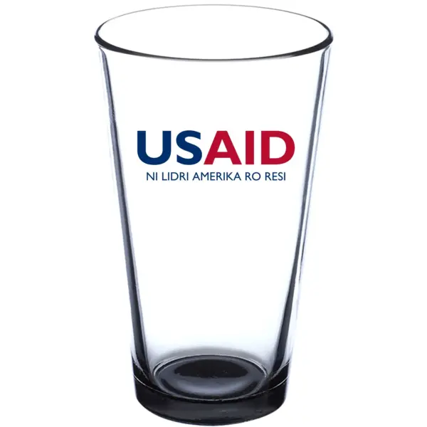 USAID Moru - 16 oz. Imported Pint Glasses