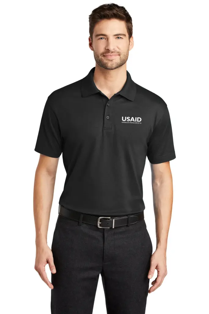 USAID Lugbara - Port Authority Men's Rapid Dry Mesh Polo Shirt