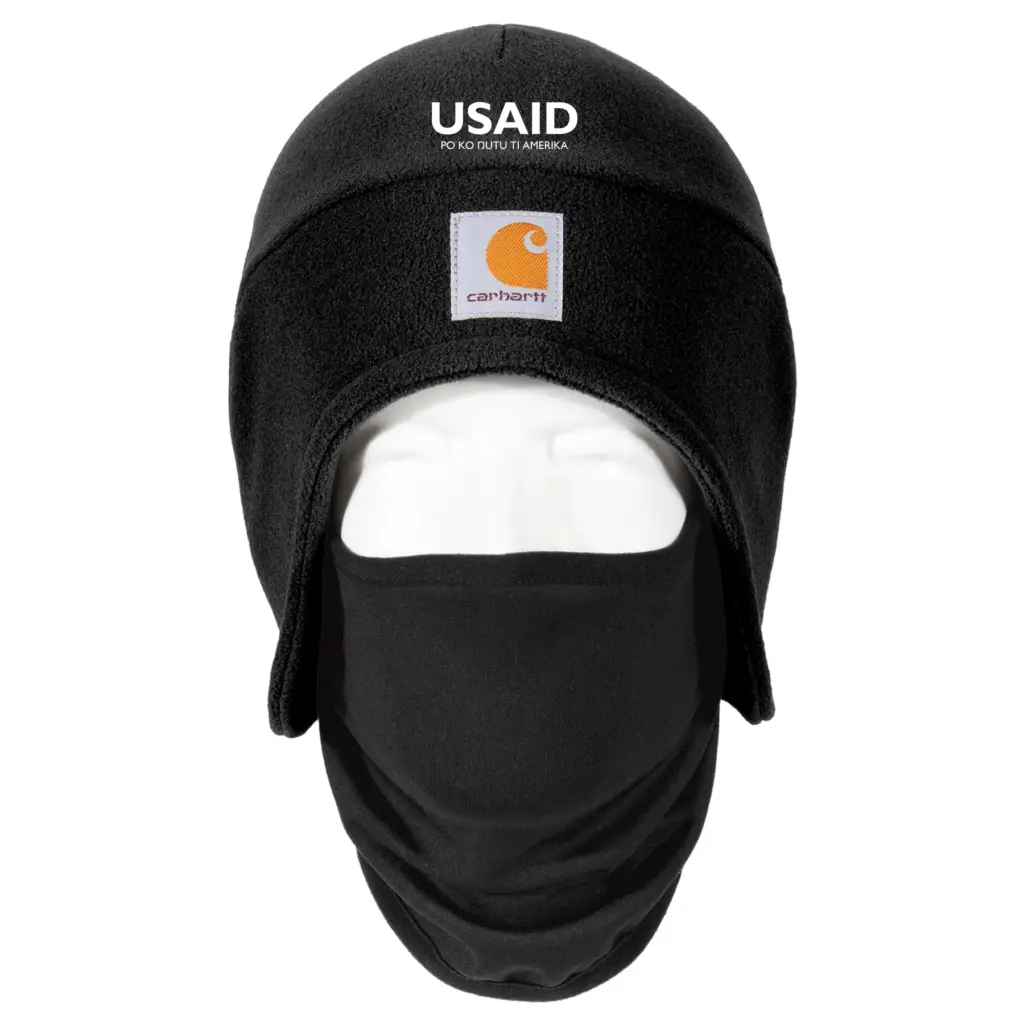 USAID Bari - Embroidered Carhartt Fleece 2-in-1 Headwear
