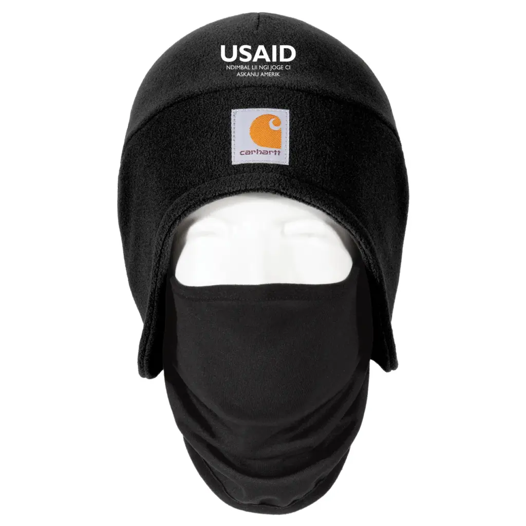 USAID Wolof - Embroidered Carhartt Fleece 2-in-1 Headwear