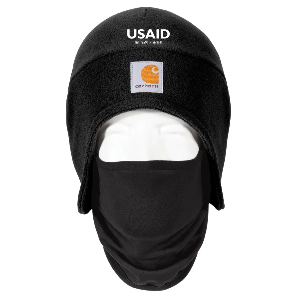 USAID Amharic - Embroidered Carhartt Fleece 2-in-1 Headwear