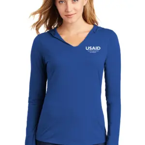 USAID Lusamiya District Ladies Perfect Tri Long Sleeve Hoodie