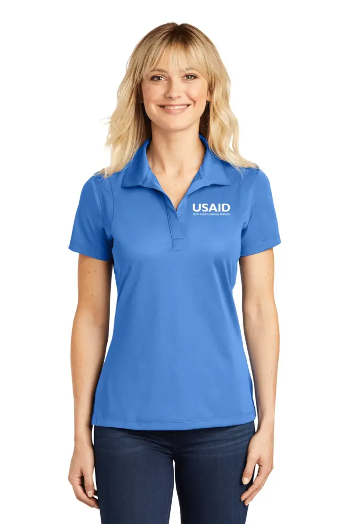 USAID Lozi Ladies Sport-Tek Micropique Sport-Wick Polo Shirt