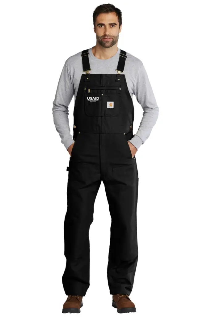 USAID Somali - Carhartt Duck Unlined Bib Overalls