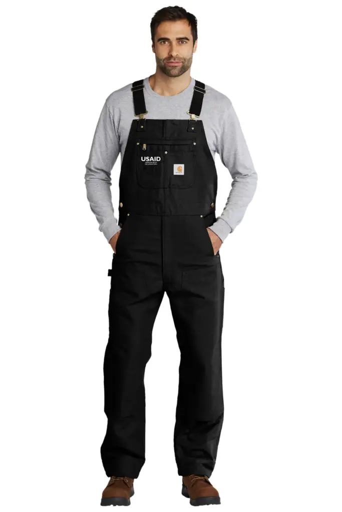 USAID Soninke - Carhartt Duck Unlined Bib Overalls