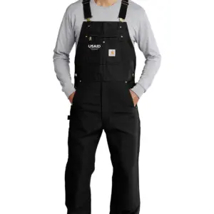 USAID Swahili - Carhartt Duck Unlined Bib Overalls