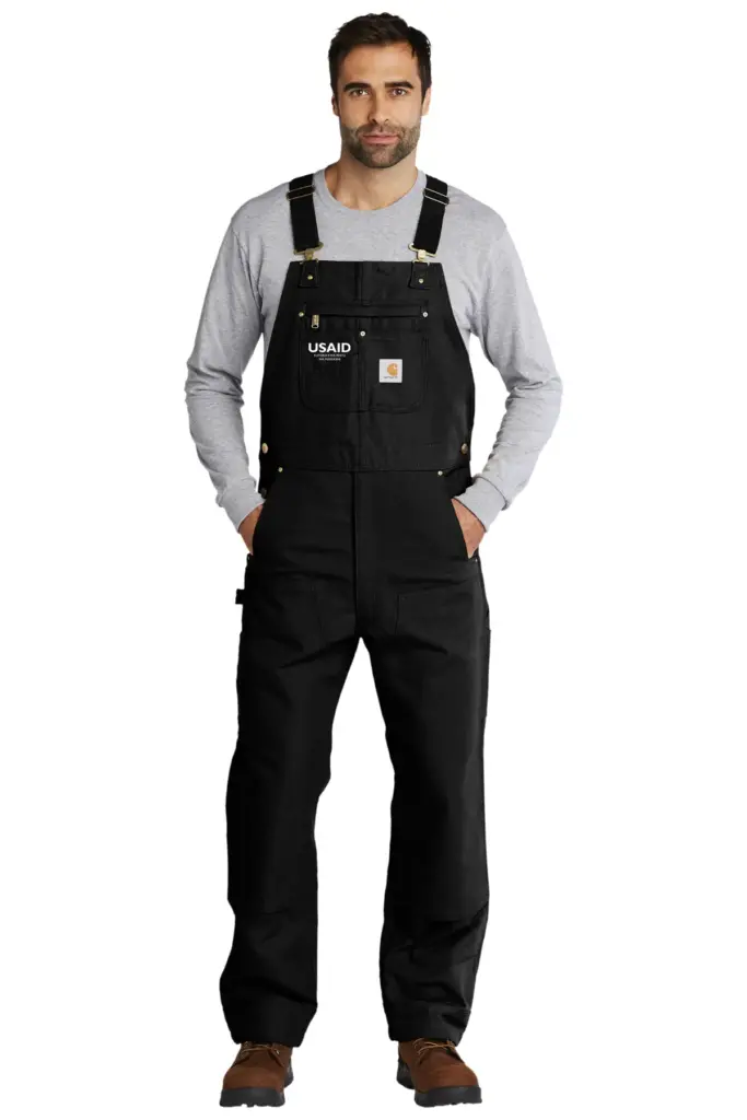 USAID Swahili - Carhartt Duck Unlined Bib Overalls