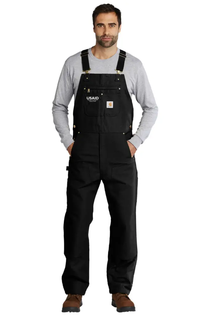 USAID Wolof - Carhartt Duck Unlined Bib Overalls