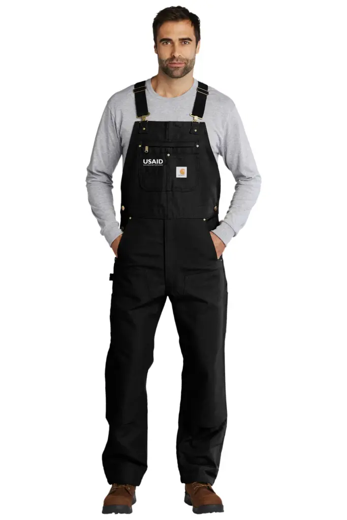 USAID Joola - Carhartt Duck Unlined Bib Overalls