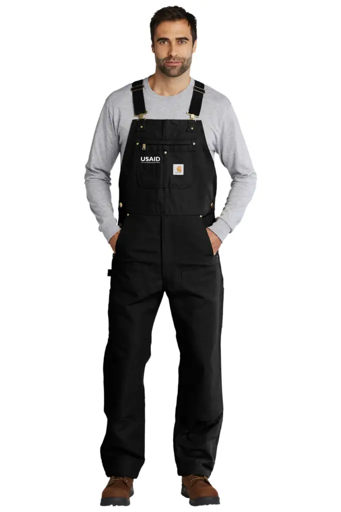 USAID Afrikaans - Carhartt Duck Unlined Bib Overalls