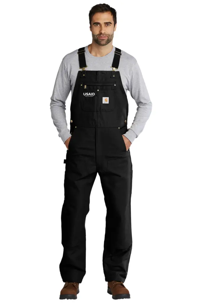USAID Luo - Carhartt Duck Unlined Bib Overalls