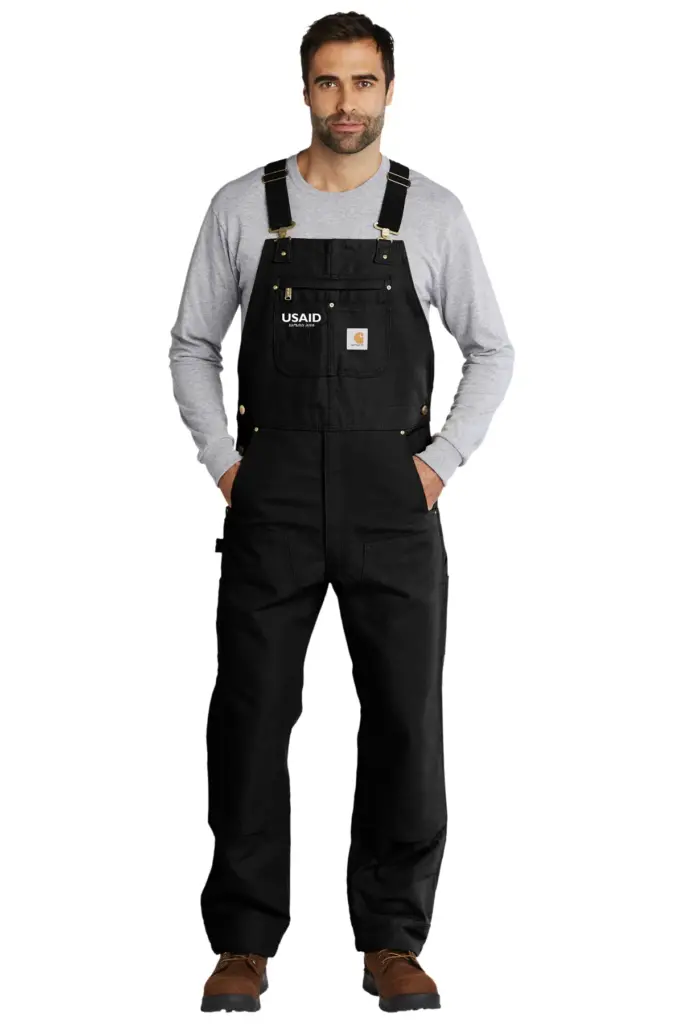 USAID Amharic - Carhartt Duck Unlined Bib Overalls