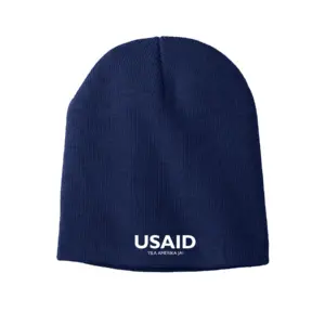 USAID Wala - Embroidered Port & Company Knit Skull Cap