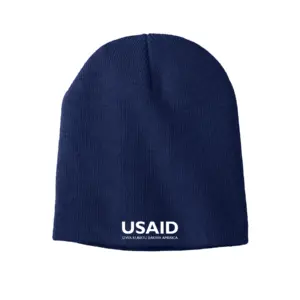 USAID Lozi - Embroidered Port & Company Knit Skull Cap