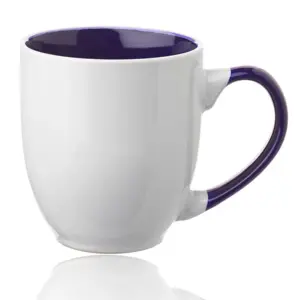 USAID Moru - 16 Oz. Miami Two-Tone Bistro Mugs