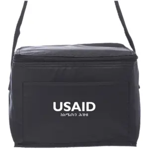 USAID Amharic - 6 Pack Cooler Lunch Bag