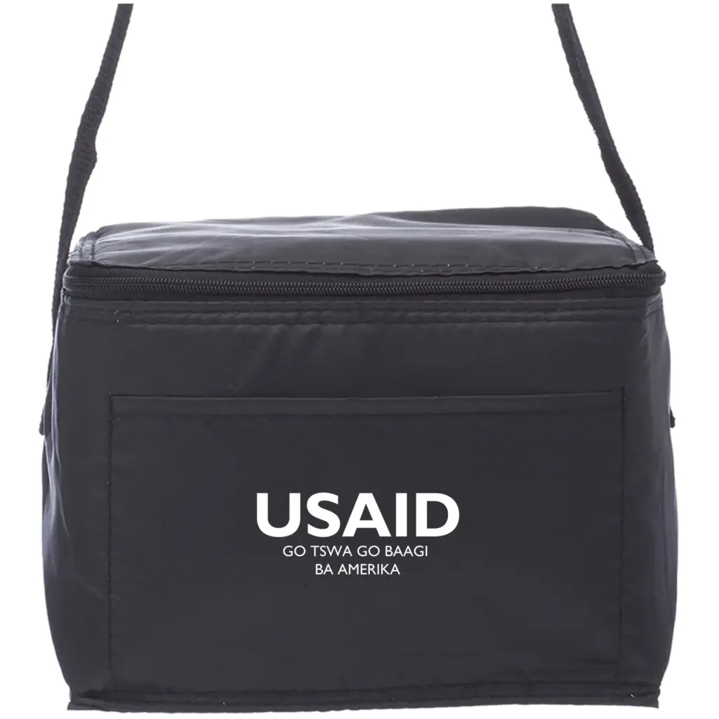 USAID Setswana - 6 Pack Cooler Lunch Bag