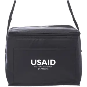 USAID Setswana - 6 Pack Cooler Lunch Bag