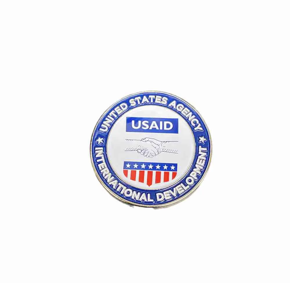 USAID Lingala - 1.5 " Challenge Coins