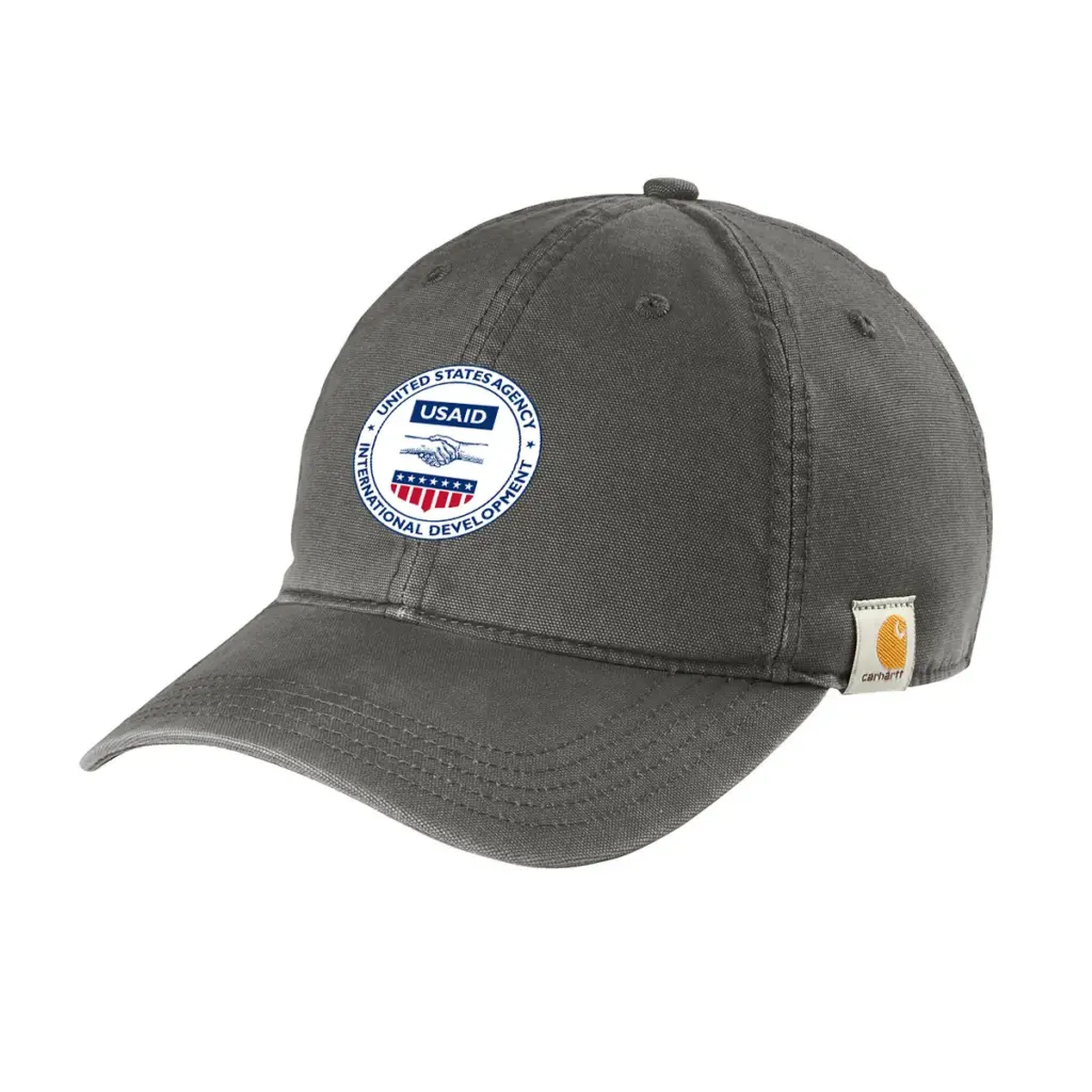 USAID Amharic - Carhartt Cotton Canvas Cap (Patch)