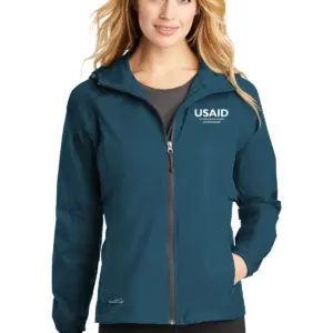 USAID Swahili Eddie Bauer Ladies Packable Wind Jacket