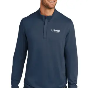 USAID Mampruli - New TravisMathew Newport 1/4 Zip Fleece Pullover