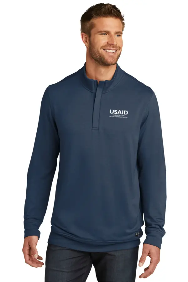 USAID Serere - New TravisMathew Newport 1/4 Zip Fleece Pullover