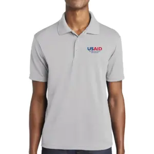 USAID Swahili - Sport-Tek PosiCharge RacerMesh Polo Shirt