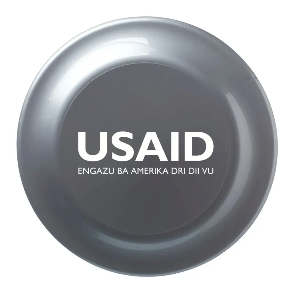 USAID Lugbara - 9.25 In. Solid Color Flying Discs