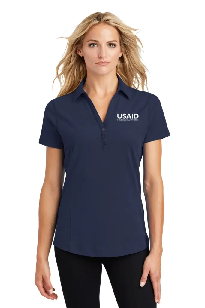 USAID Kinywarwanda OGIO Ladies Onyx Polo Shirt