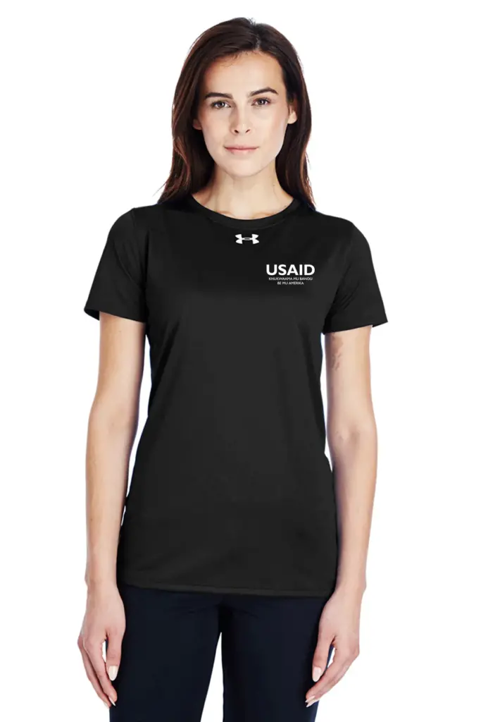 USAID Lugisu Under Armour UA Ladies Locker Short Sleeve Shirt