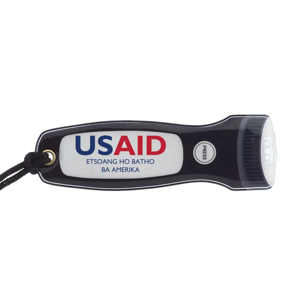 USAID Sesotho - Blackout Flat Magnetic Flash Light