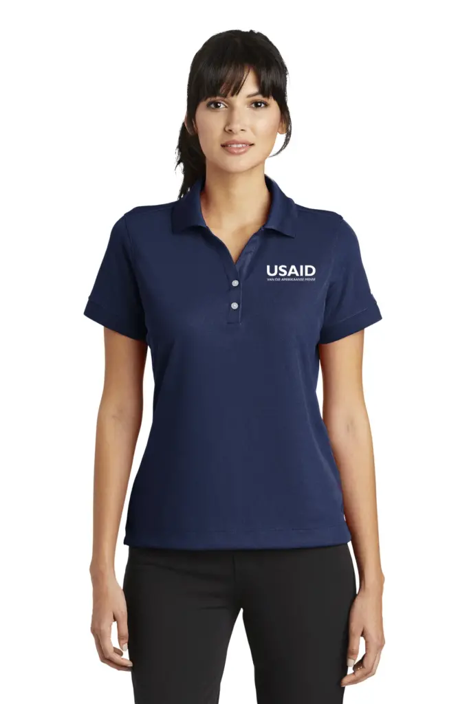 USAID Afrikaans Nike Golf Ladies Dri-FIT Classic Polo Shirt