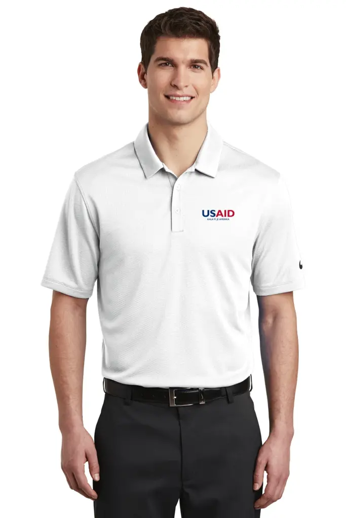 USAID Shilluk - Nike Dri-Fit Hex Textured Polo Shirt