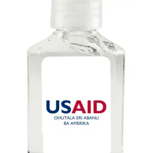 USAID Lusamiya - Antibacterial Hand Sanitizer Gel on White Label