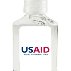 USAID Senufo - Antibacterial Hand Sanitizer Gel on White Label