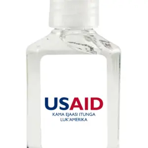 USAID Ateso - Antibacterial Hand Sanitizer Gel on White Label