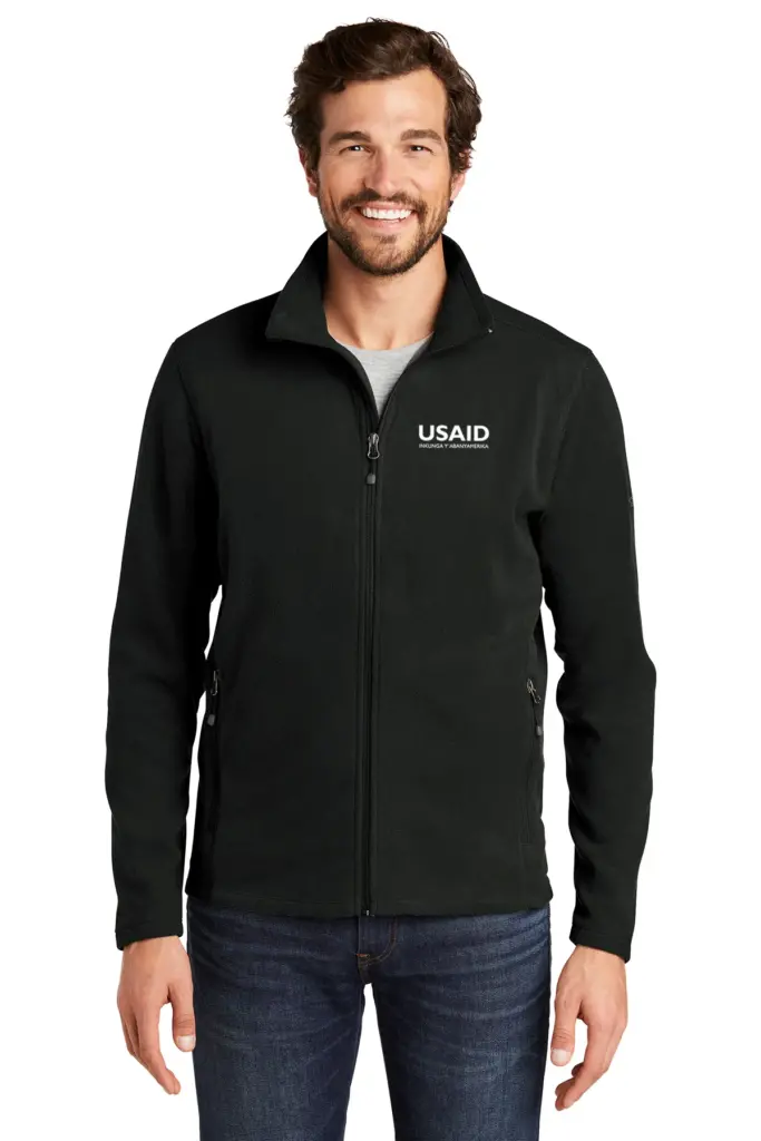 USAID Kinywarwanda - Eddie Bauer Men's Full-Zip Microfleece Jacket