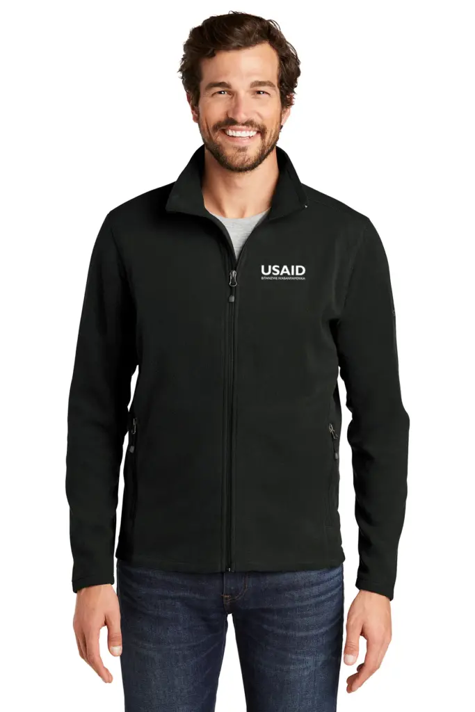 USAID Kirundi - Eddie Bauer Men's Full-Zip Microfleece Jacket