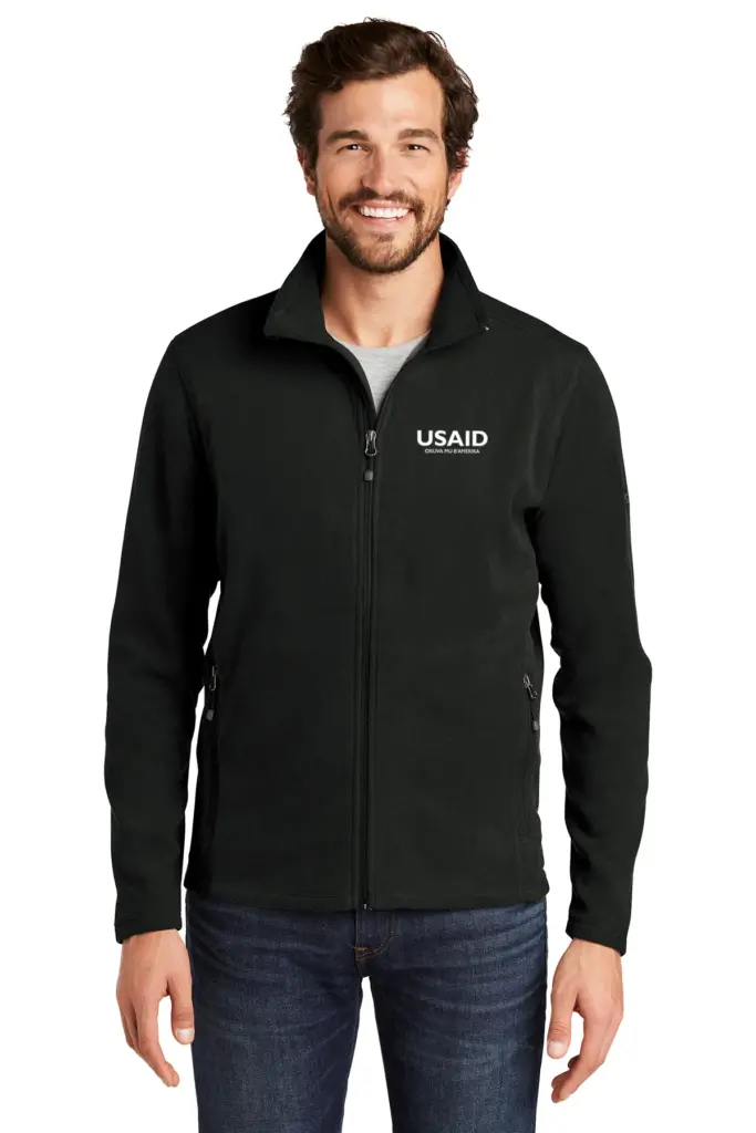 USAID Luganda - Eddie Bauer Men's Full-Zip Microfleece Jacket