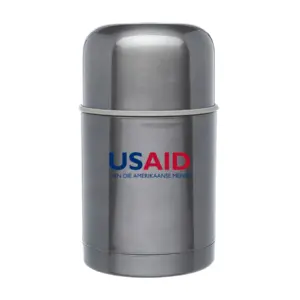 USAID Afrikaans - 20 oz.  Large Urban Food Containers