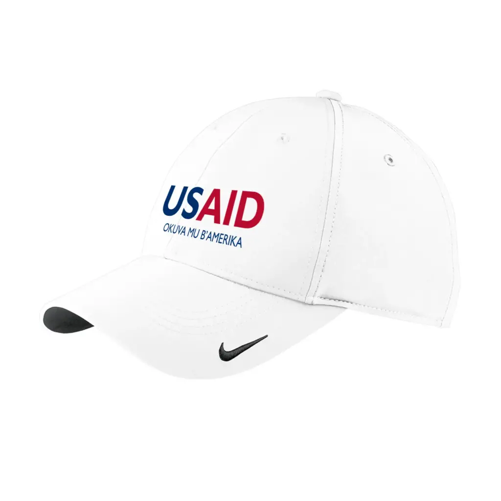 USAID Luganda - Embroidered Nike Swoosh Legacy 91 Cap (Min 12 Pcs)