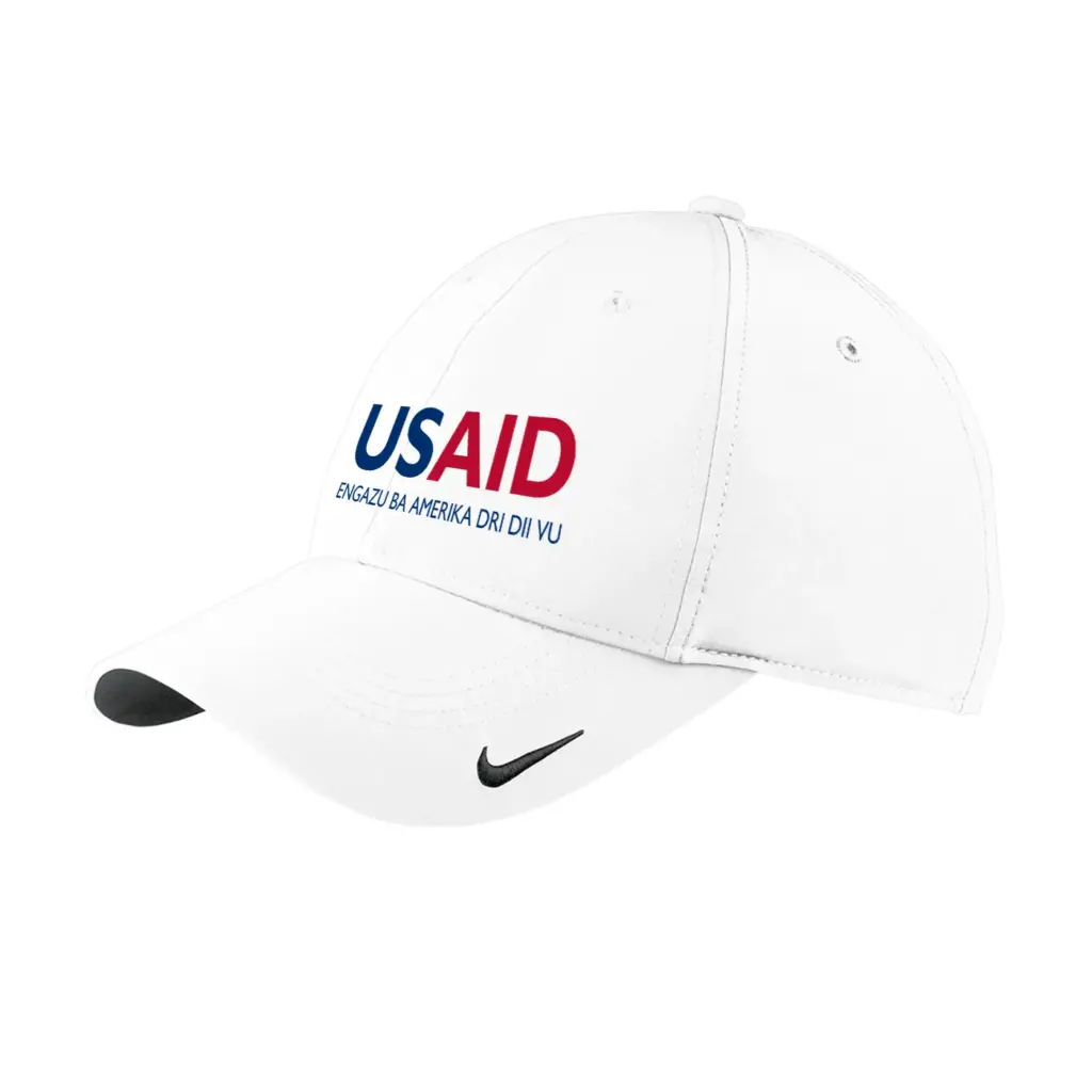 USAID Lugbara - Embroidered Nike Swoosh Legacy 91 Cap (Min 12 Pcs)