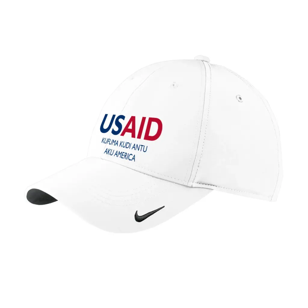 USAID Lunda - Embroidered Nike Swoosh Legacy 91 Cap (Min 12 Pcs)