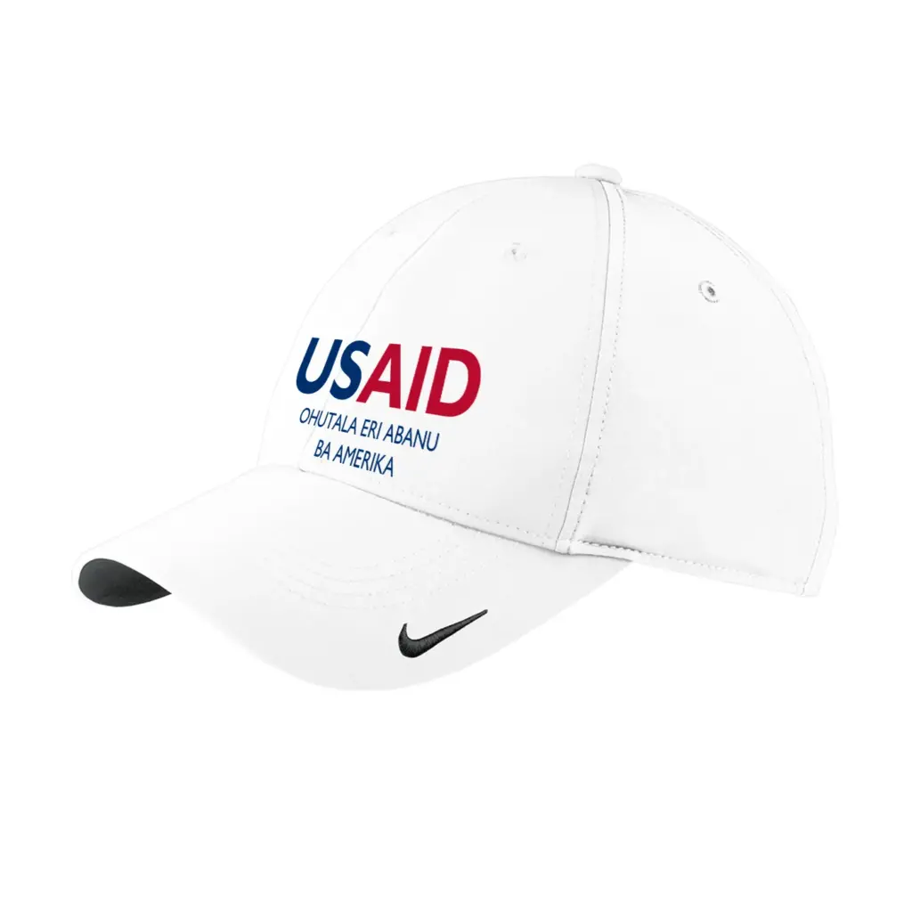 USAID Lusamiya - Embroidered Nike Swoosh Legacy 91 Cap (Min 12 Pcs)