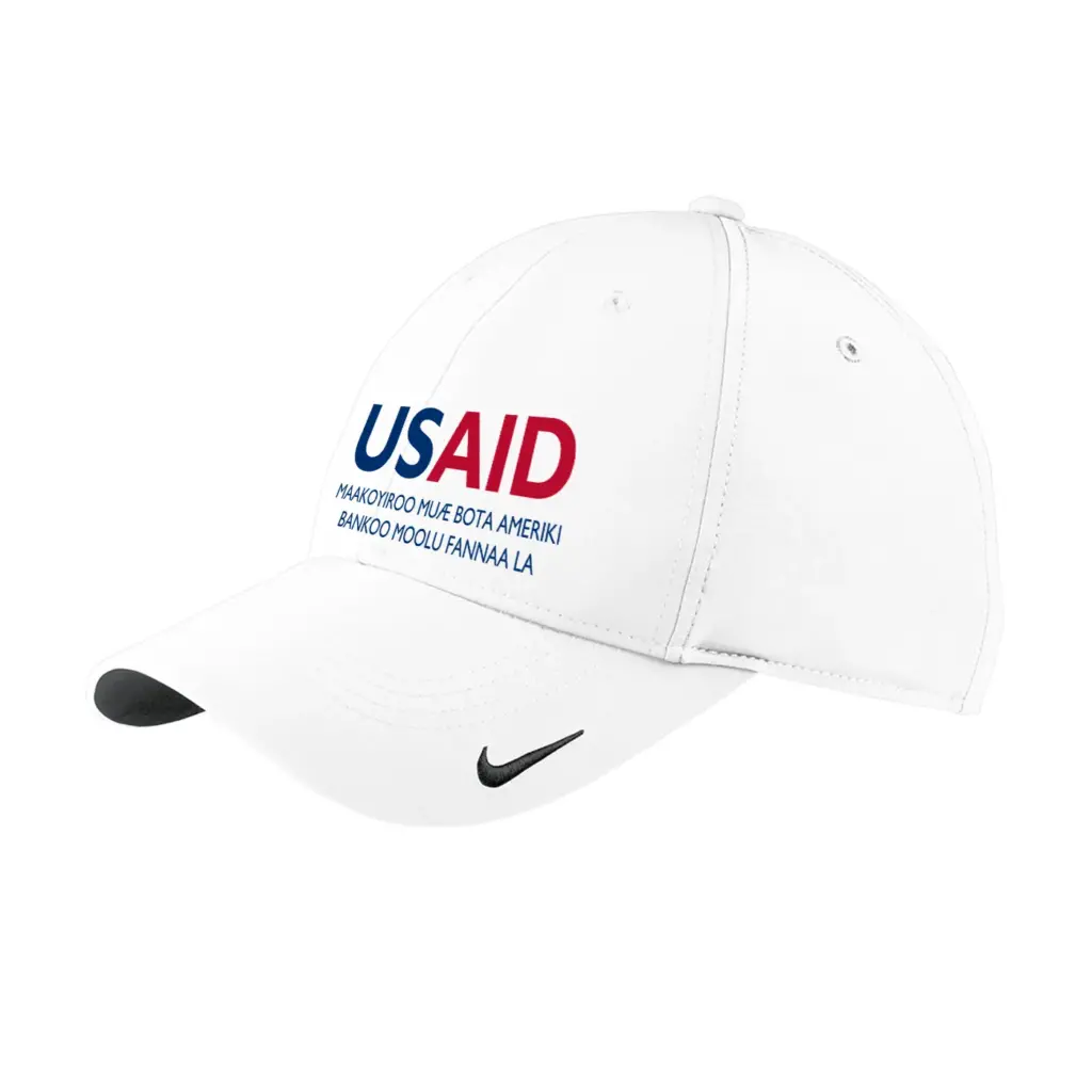USAID Mandinka - Embroidered Nike Swoosh Legacy 91 Cap (Min 12 Pcs)