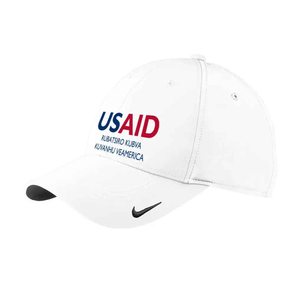USAID Chishona - Embroidered Nike Swoosh Legacy 91 Cap (Min 12 Pcs)
