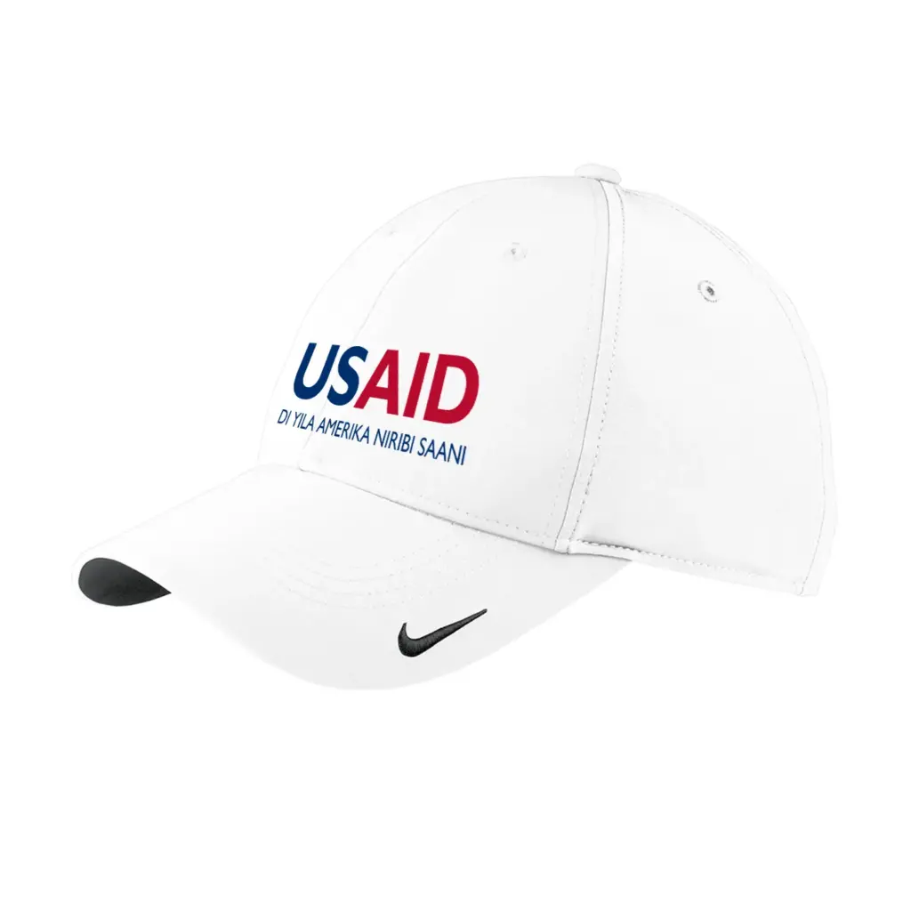 USAID Dagbani - Embroidered Nike Swoosh Legacy 91 Cap (Min 12 Pcs)